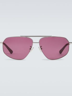 Slnečné okuliare Bottega Veneta ružová