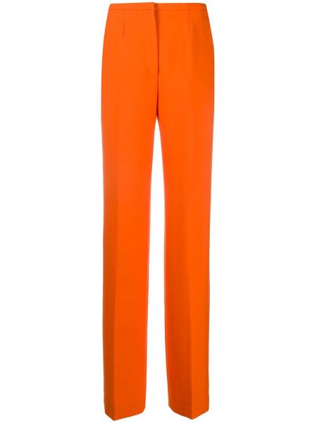 Pantalones bootcut Prada naranja