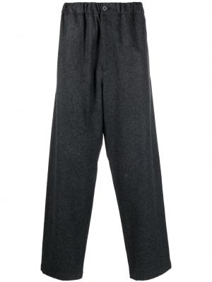 Spodnie sportowe bawełniane Jil Sander szare
