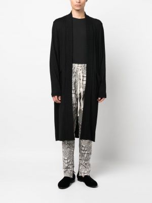 Strick mantel mit drapierungen Atu Body Couture schwarz