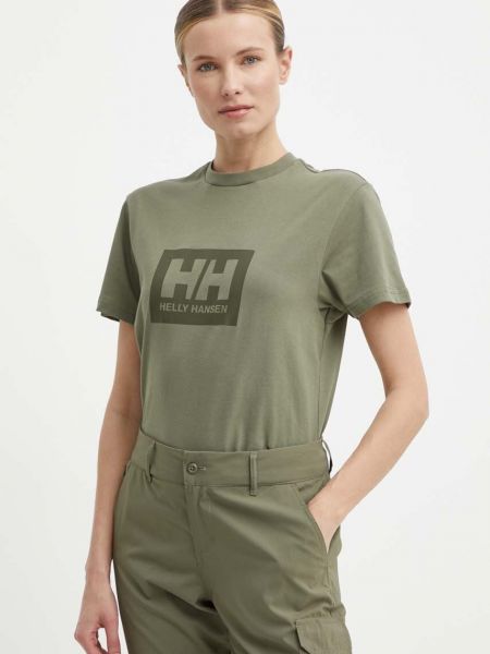 Тениска с дълъг ръкав с принт Helly Hansen