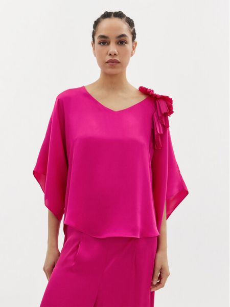 Блуза вільного крою Joseph Ribkoff рожева
