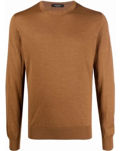 Jersey de tela jersey Ermenegildo Zegna marrón