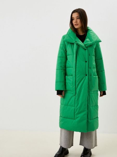 Утепленная куртка Malaeva зеленая