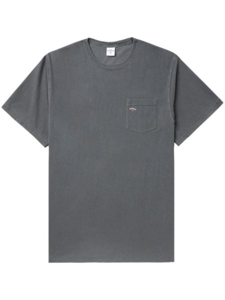 T-shirt en coton à imprimé Noah Ny gris