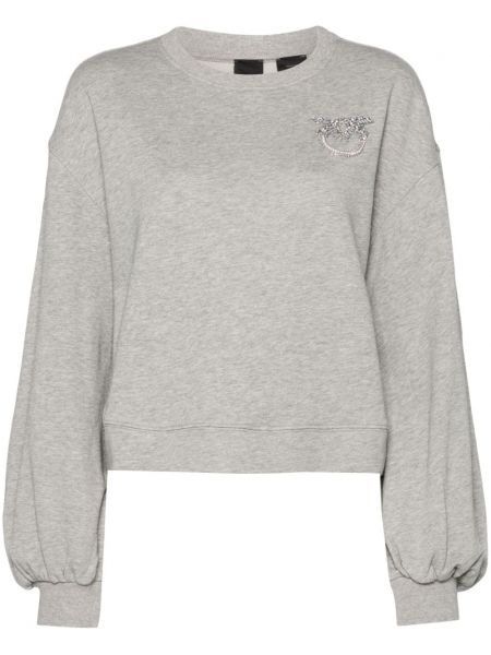 Applikation sweatshirt Pinko grå