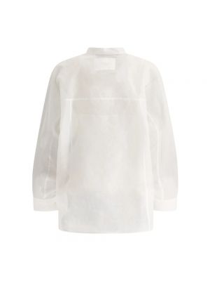 Blusa oversized Jil Sander blanco
