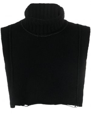 Sweter bez rękawów Masnada czarny