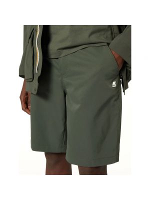 Pantalones cortos cargo K-way verde