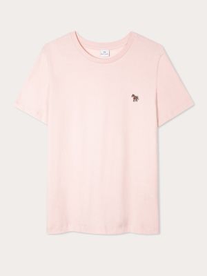 Camiseta de algodón Ps Paul Smith rosa