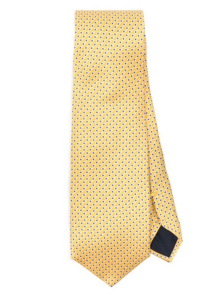Копринена вратовръзка с принт Corneliani