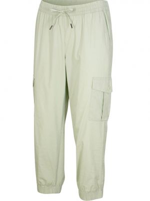 Pantaloni cargo Bonprix verde