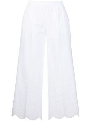 Pantalones con bordado P.a.r.o.s.h. blanco