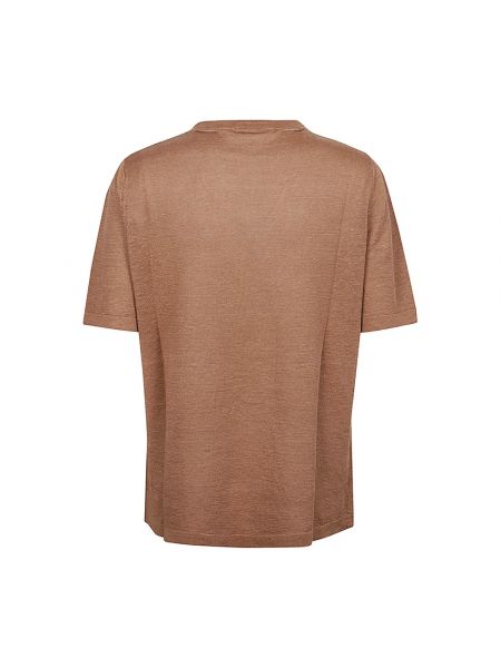 Camiseta de lino Kangra marrón