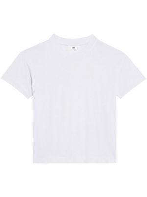 T-shirt a maniche corte Ami Paris bianco