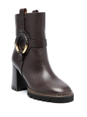Ankle boots na platformie See By Chloe