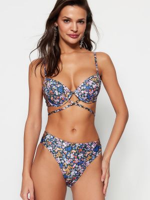 Bikini s cvjetnim printom Trendyol