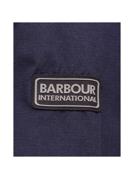 Mantel Barbour blau