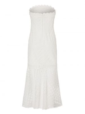 Bílé krajkové večerní šaty Milly