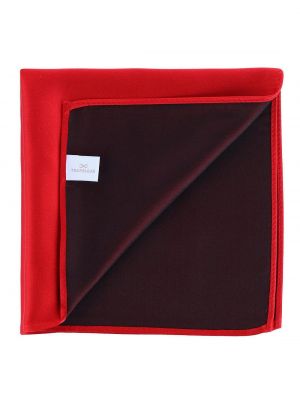 Однотонный шелковый платок Trafalgar красный