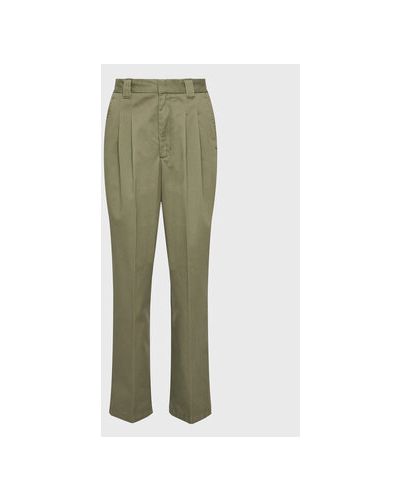 Pantaloni cu croială lejeră Carhartt Wip verde