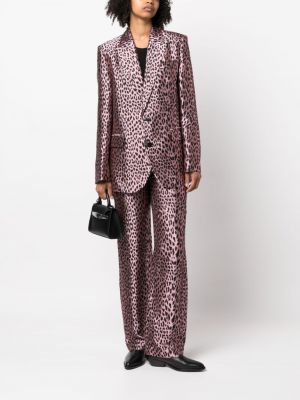 Jacquard blazer mit print mit leopardenmuster Zadig&voltaire