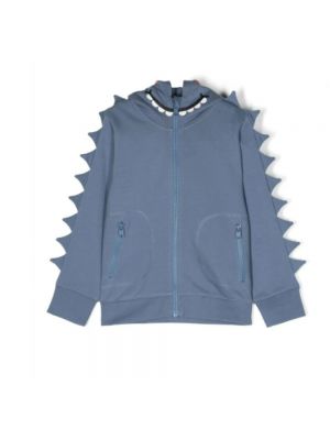 Sweter bawełniany Stella Mccartney niebieski