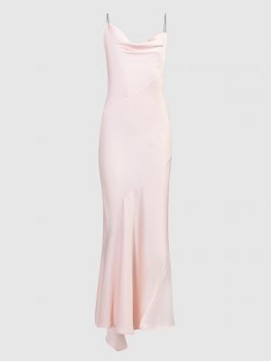 Вечернее платье с вырезом на спине Philosophy Di Lorenzo Serafini розовое