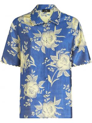 Жакардова риза на цветя Etro