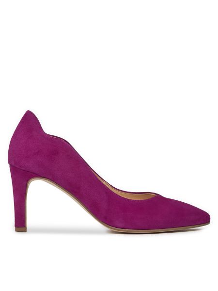 Chaussures de ville à talons à talon aiguille Gabor violet