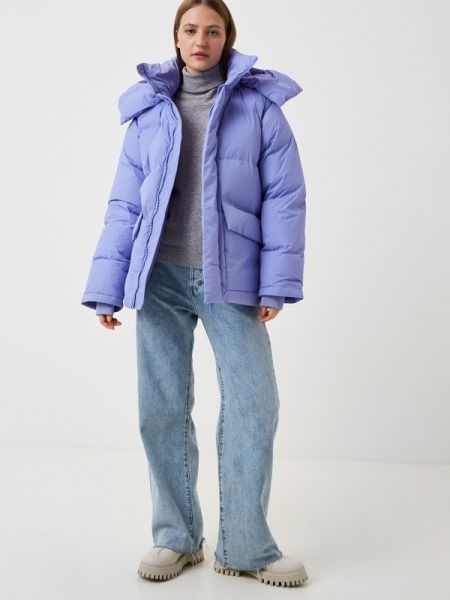 Утепленная куртка Shu фиолетовая
