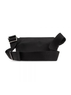 Cinturón de algodón Jil Sander negro
