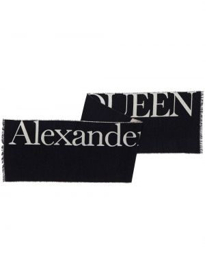 Halsduk Alexander Mcqueen svart