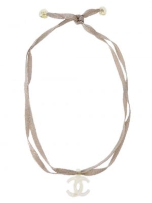 Prozirna ogrlica Chanel Pre-owned