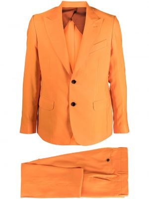 Ukrojena obleka Reveres 1949 oranžna