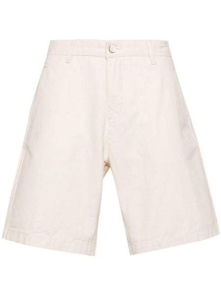 Bermuda kratke hlače s patentnim zatvaračem Boggi Milano bijela