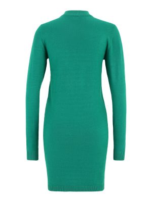 Πλεκτή φόρεμα Object Petite πράσινο