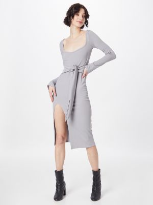 Obleka Femme Luxe siva