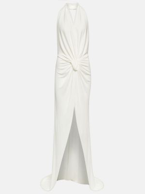 Dlouhé šaty Costarellos biela
