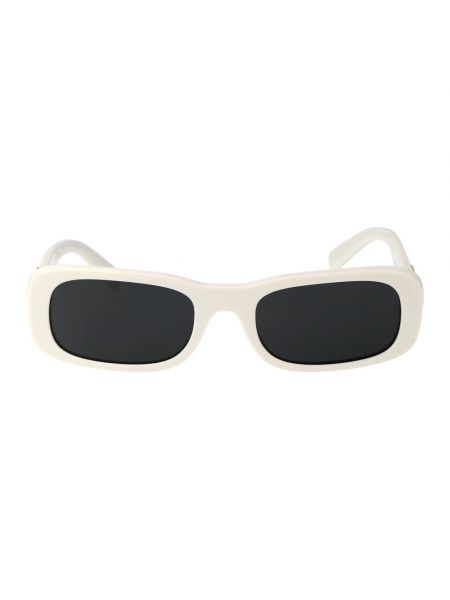 Gafas de sol elegantes Miu Miu blanco