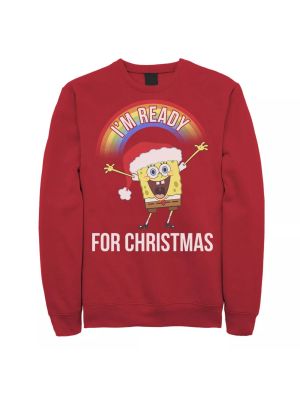 Рождественский флисовый пуловер Nickelodeon красный