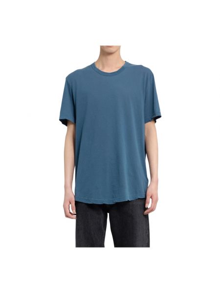 Transparente t-shirt mit rundem ausschnitt James Perse