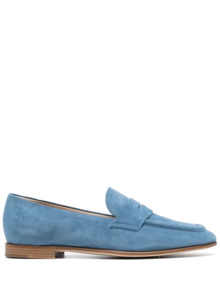 Pantofi loafer din piele de căprioară Roberto Festa albastru