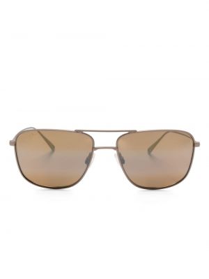 Слънчеви очила с градиентным принтом Maui Jim кафяво