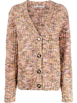 Cardigan en tricot Acne Studios rose