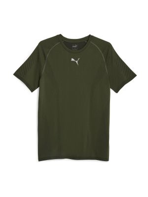 Športové tričko Puma khaki