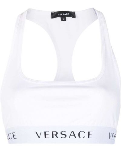 Sujetador de deporte Versace blanco