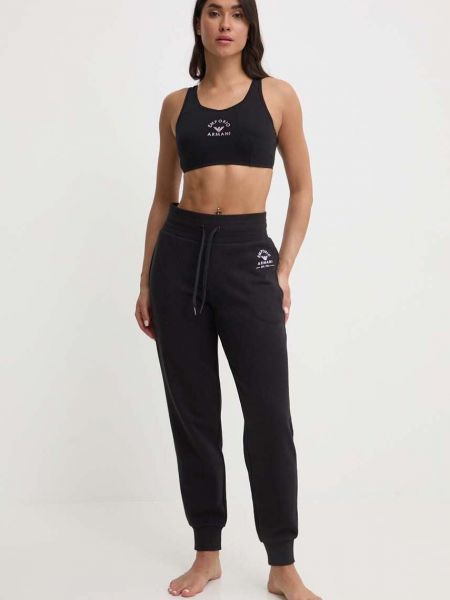 Pantaloni sport Emporio Armani Underwear negru