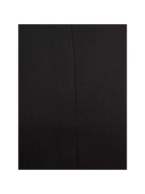 Falda de tubo de cintura alta de lana Versace negro