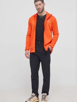 Bluza z kapturem Adidas Terrex pomarańczowa